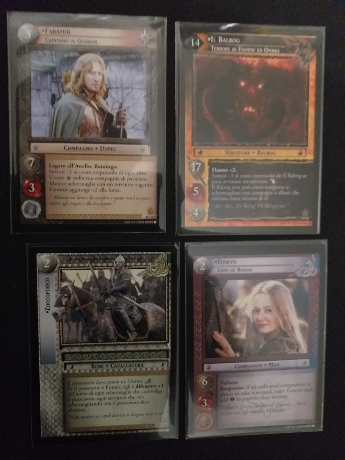Carte PROMO Signore degli Anelli LOTR TCG