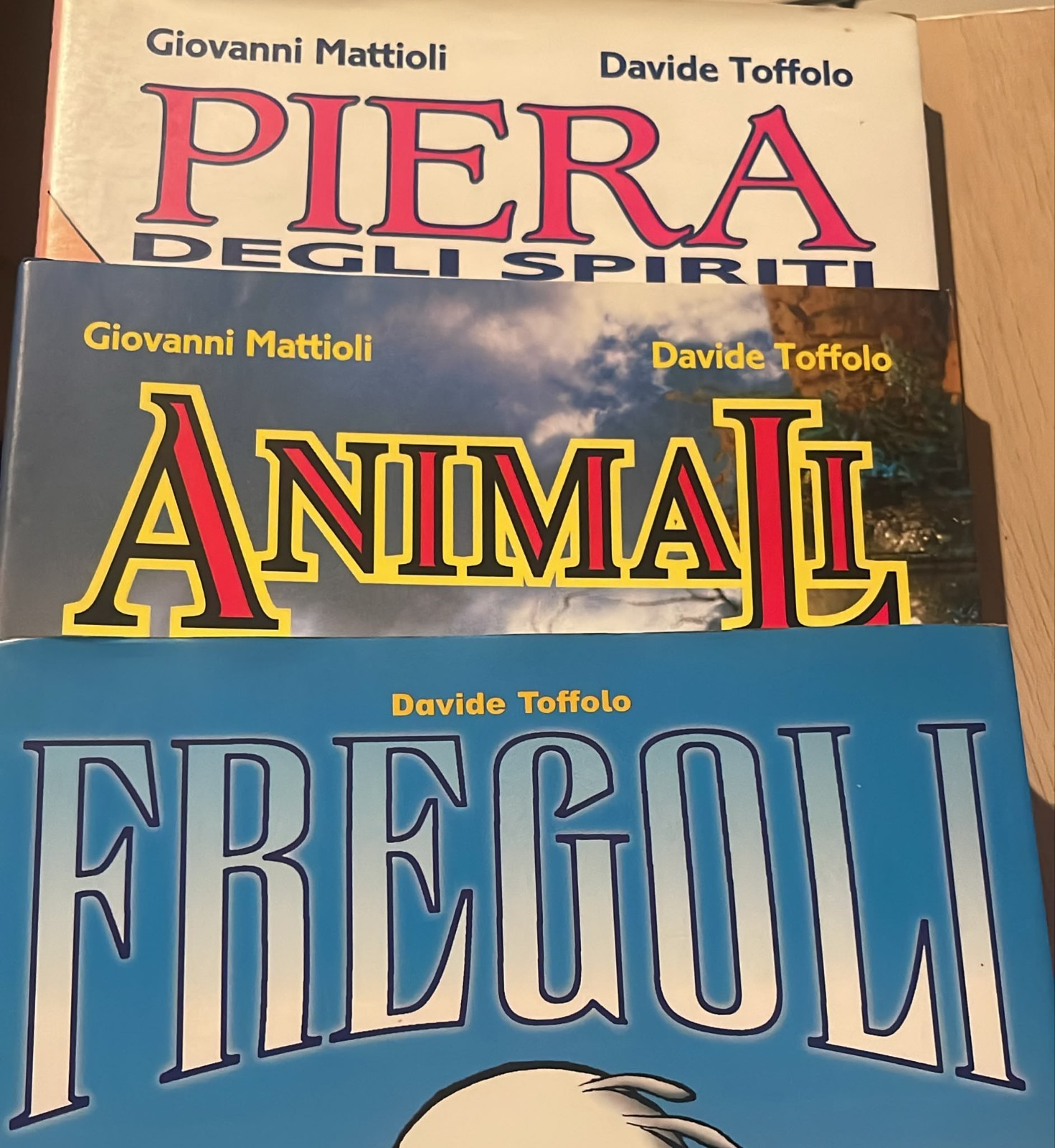 PIERA degli spiriti + ANIMALI + FREGOLI - Davide Toffolo / Mattioli - Kappa Ediz