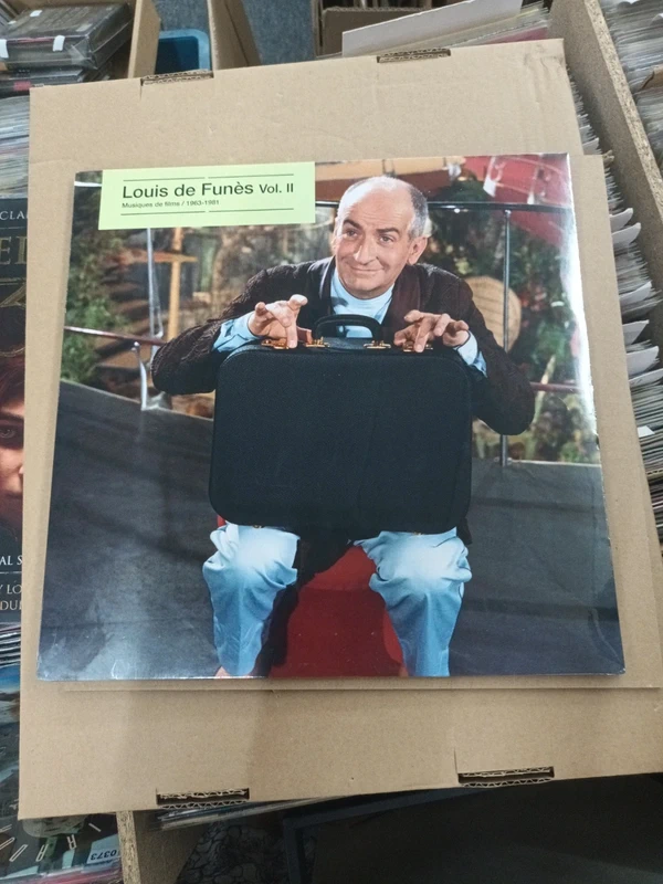 Vinyle 33t Louis de Funes Volume 2 Musiques de films / 1963-1981