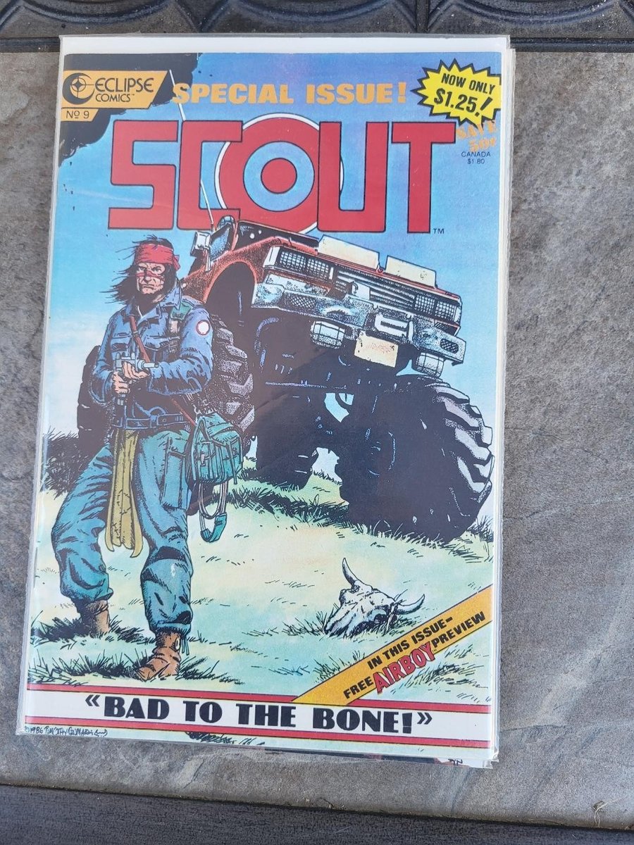 Scout #9 (Eclipse Comics luglio 1986)