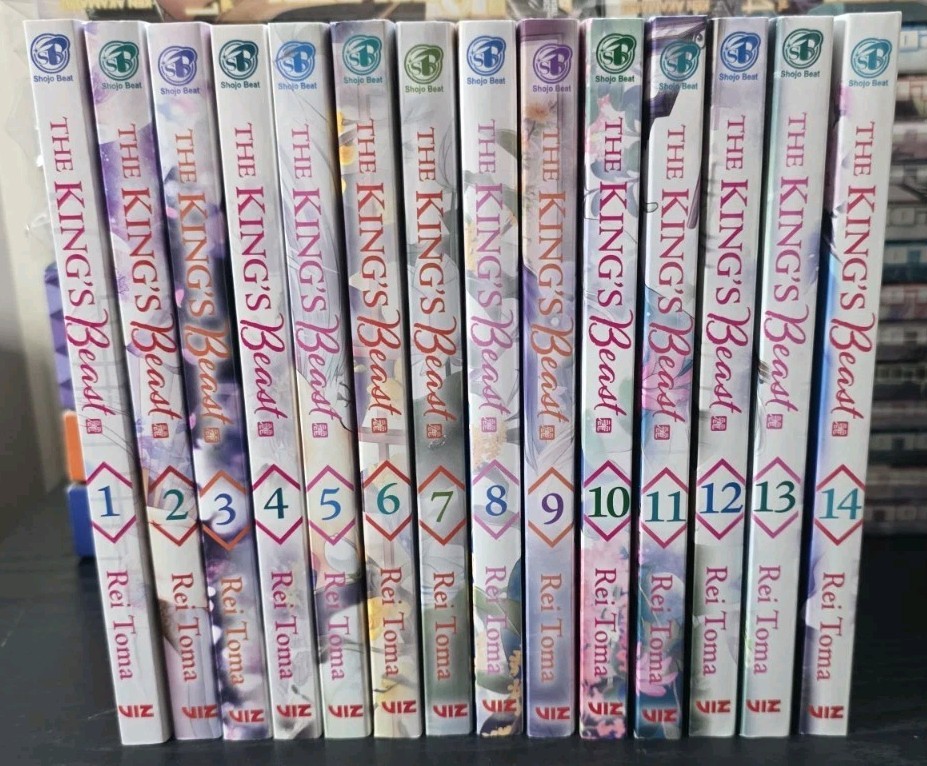 Manga The King's Beast Vol 1-14 English Volumes Shôjo Beat