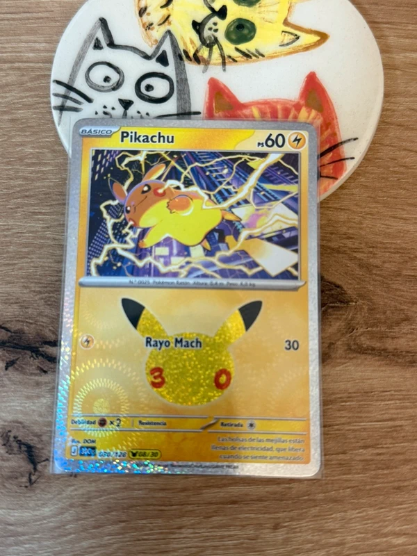 Carta Pokémon, Pikachu #030 30C ES.