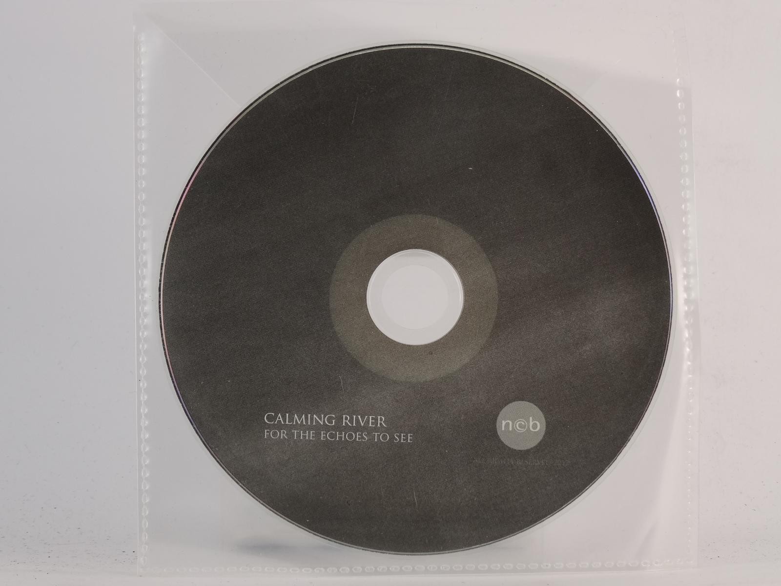 CALMING RIVER FOR THE ECHOES TO SEE (E67) 1 Track Promo CD Single plus Plastic S