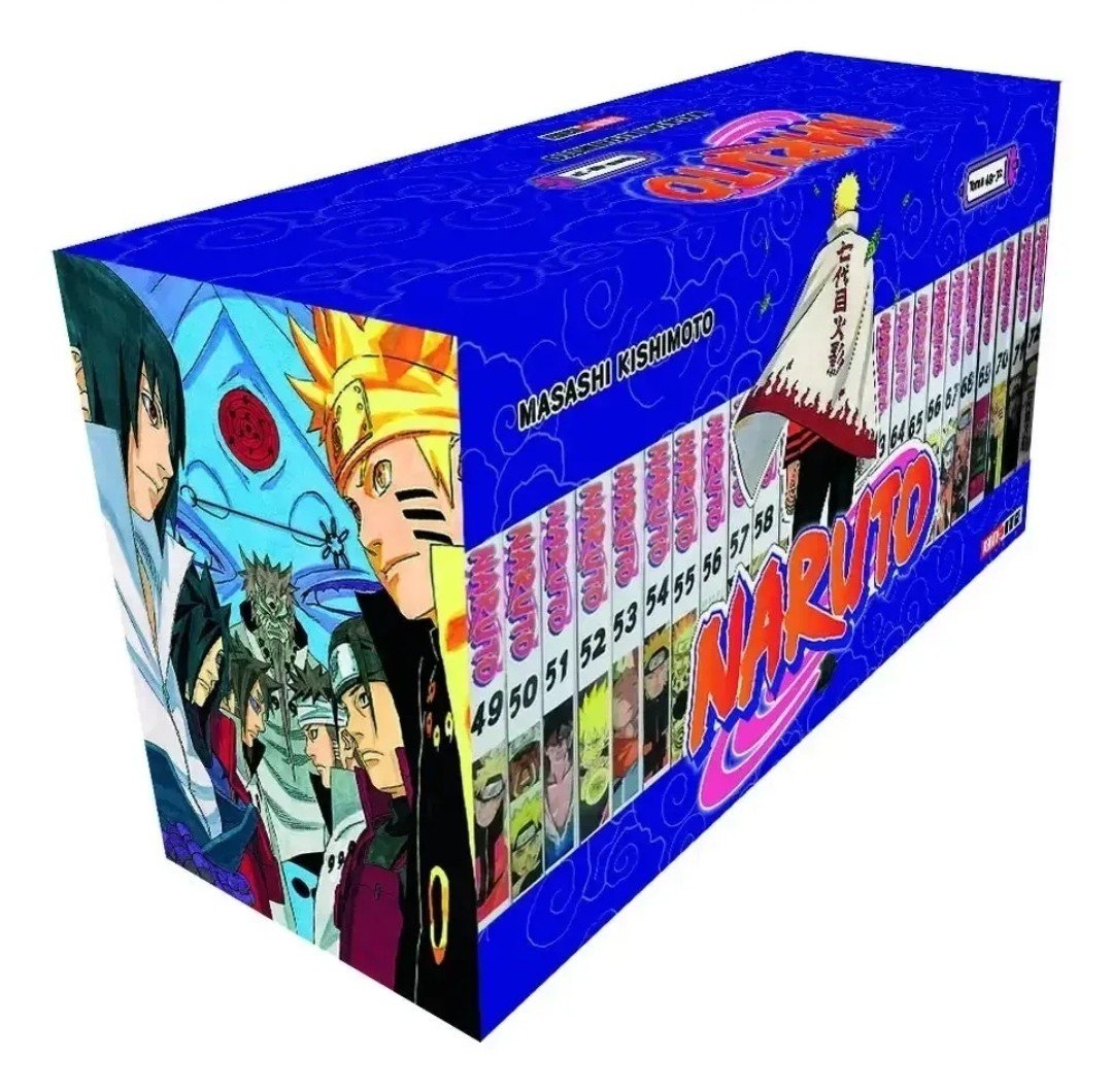 Naruto Box Set 3 (Vol.49-72) Manga Spagnolo)