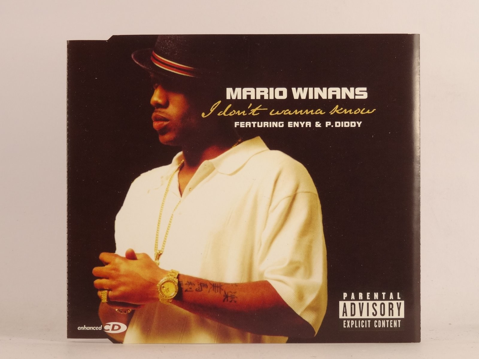 MARIO WINANS FT ENYA AND P DIDDY I DON'T WANNA KNOW (B26) 4 Track CD Single plus