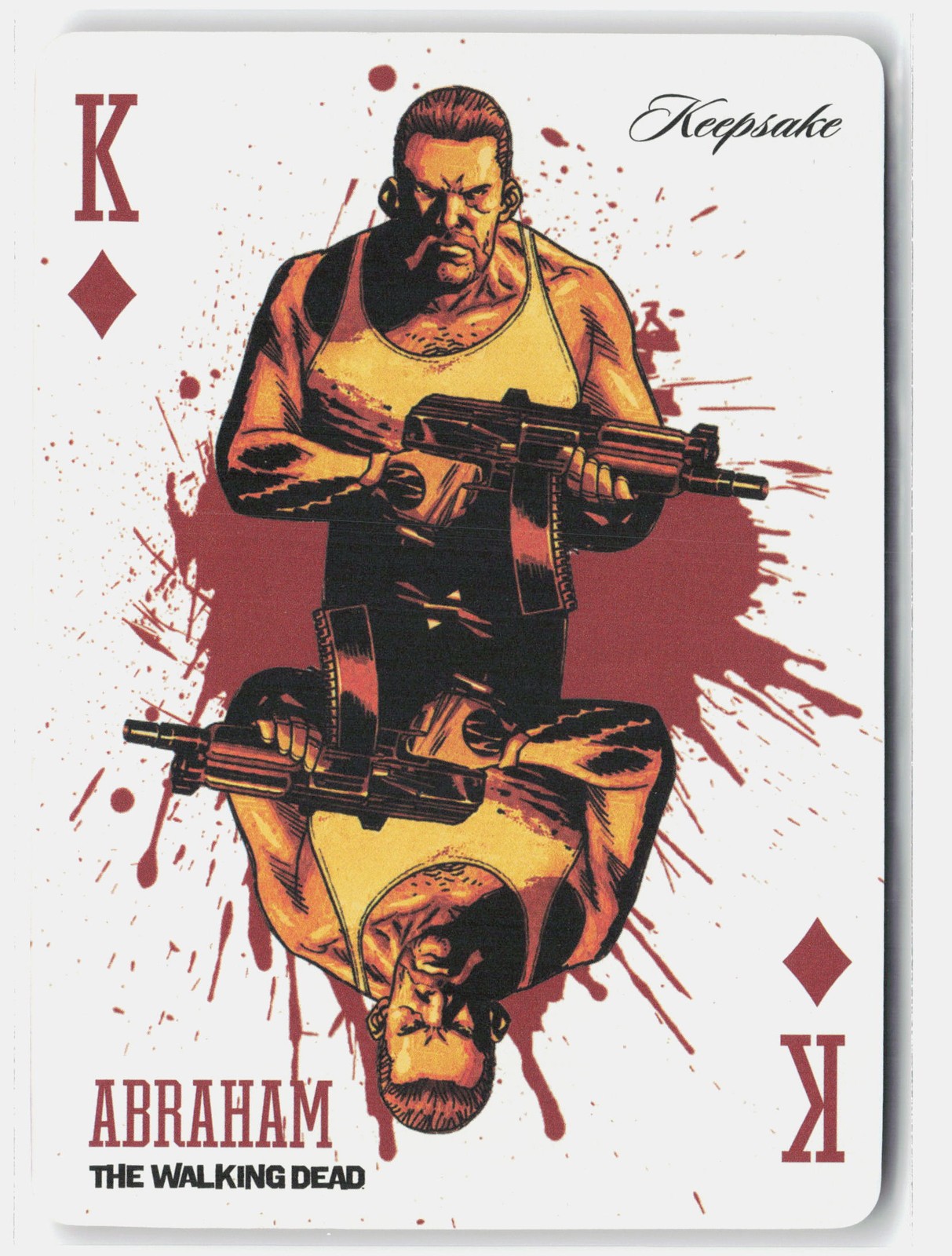 2026 Keepsake Walking Dead #149 Abraham King of Diamonds Foil