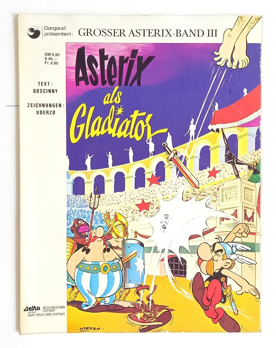 Ehapa - Grande Asterix Band III - Asterix come Gladiatore - Vintage - Usato