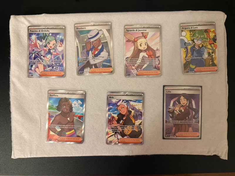 Pokemon lotto allenatori- Scintille Folgoranti