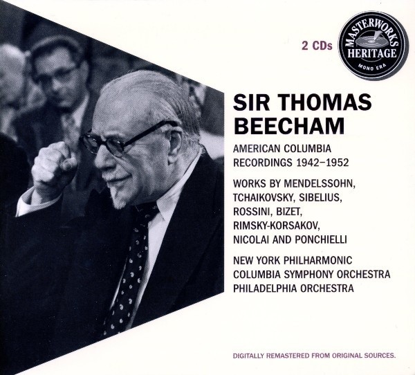 Sir Thomas Beecham, American Columbia Recordings 1942-1952, (2xCD, Comp, Mono, R