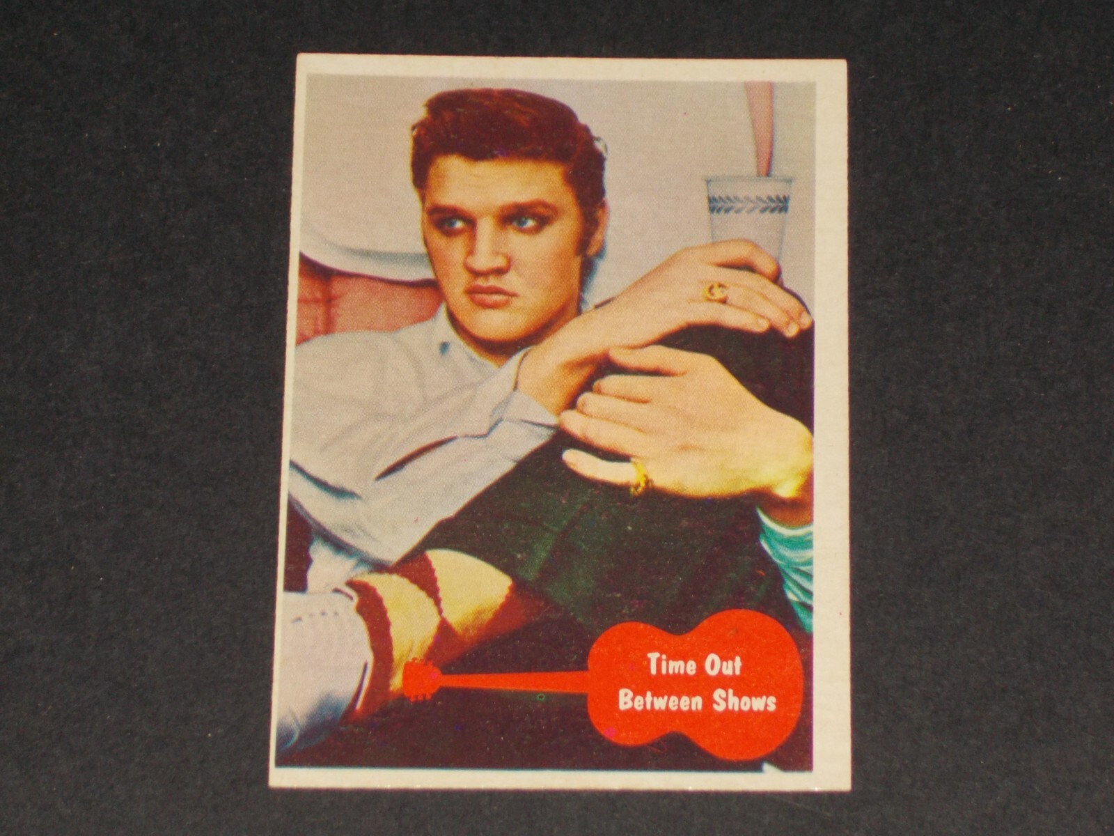 Elvis Presley (R710-1) Topps 1956, #9, CARTOLINA ESTREMAMENTE BELLA!!!
