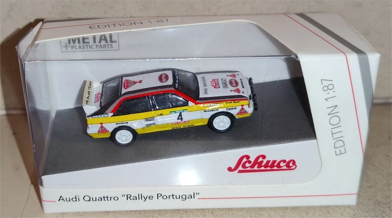 Schuco - Audi Quattro - 6º Rally de Portugal 1984 - Walter Rohrl
