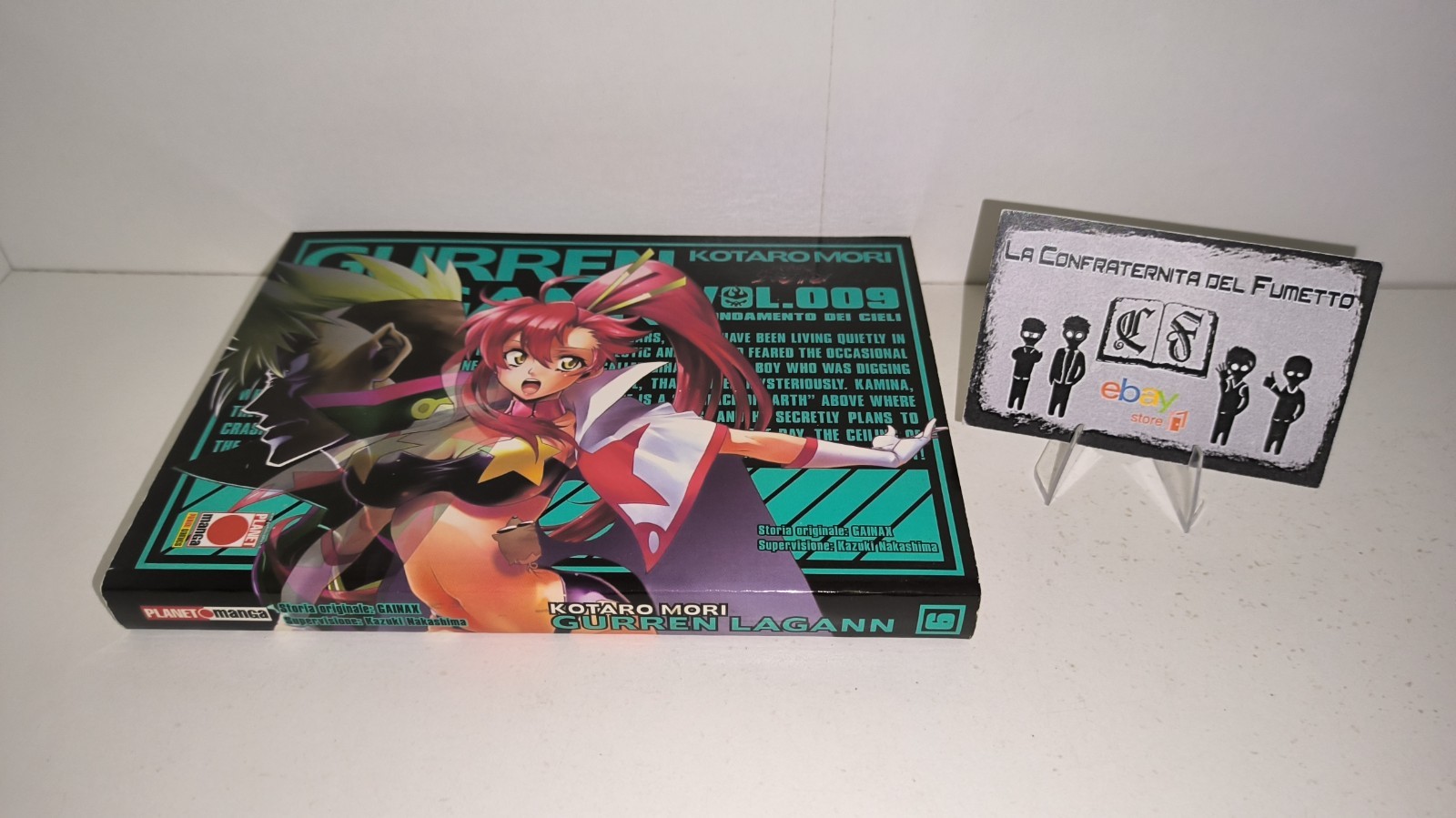 GURREN LAGANN N.9 PLANET MANGA LO SFONDAMENTO DEI CIELI KOTARO MORI
