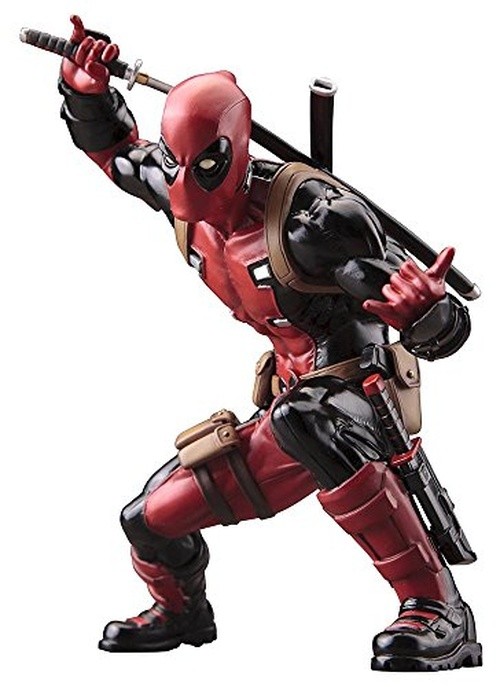 MARVEL NOW! ARTFX+ DEADPOOL MARVEL ORA! Kotobukiya usato completo
