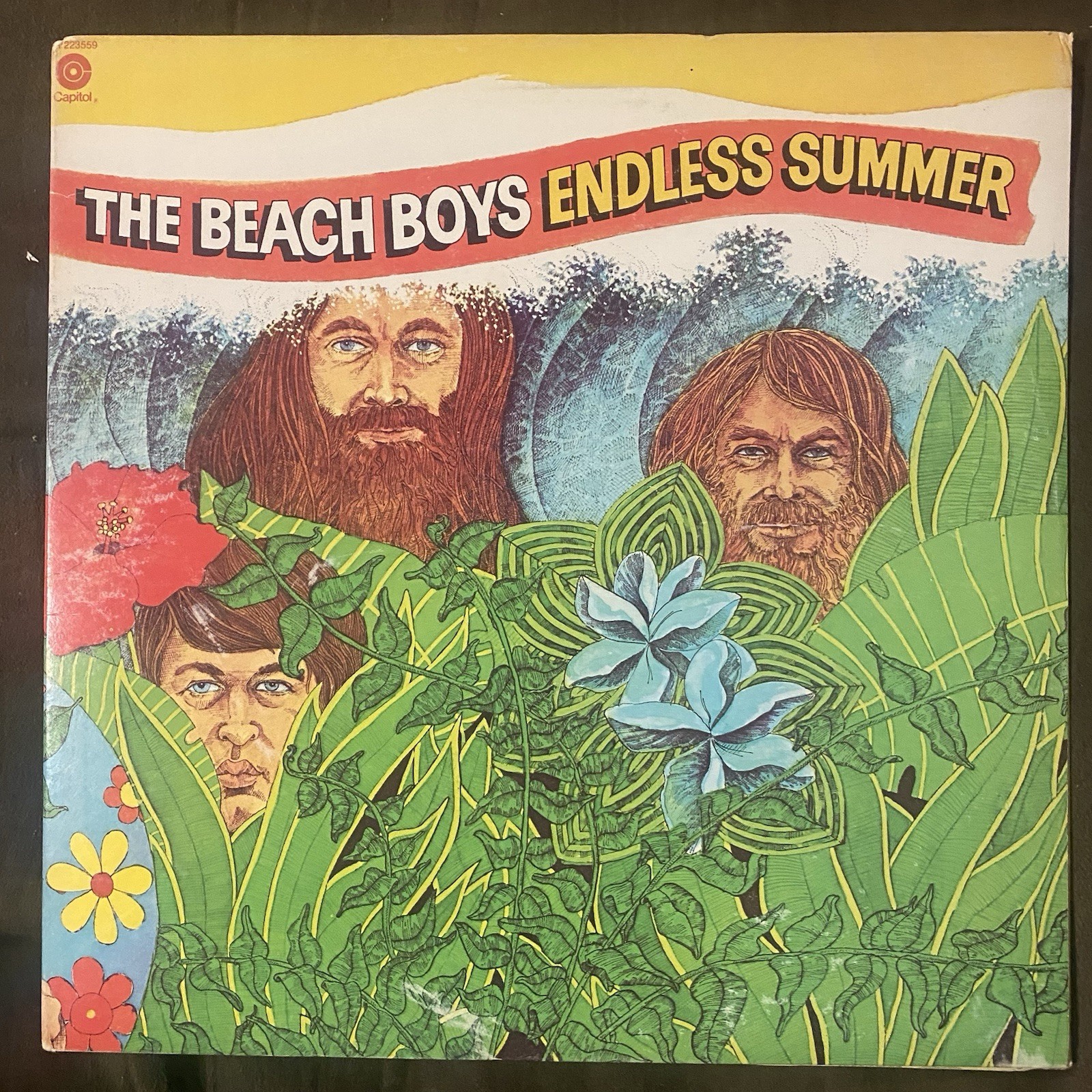 THE BEACH BOYS Endless Summer - 1974 1st Press Capitol Double LP - BEAUTIFUL NM