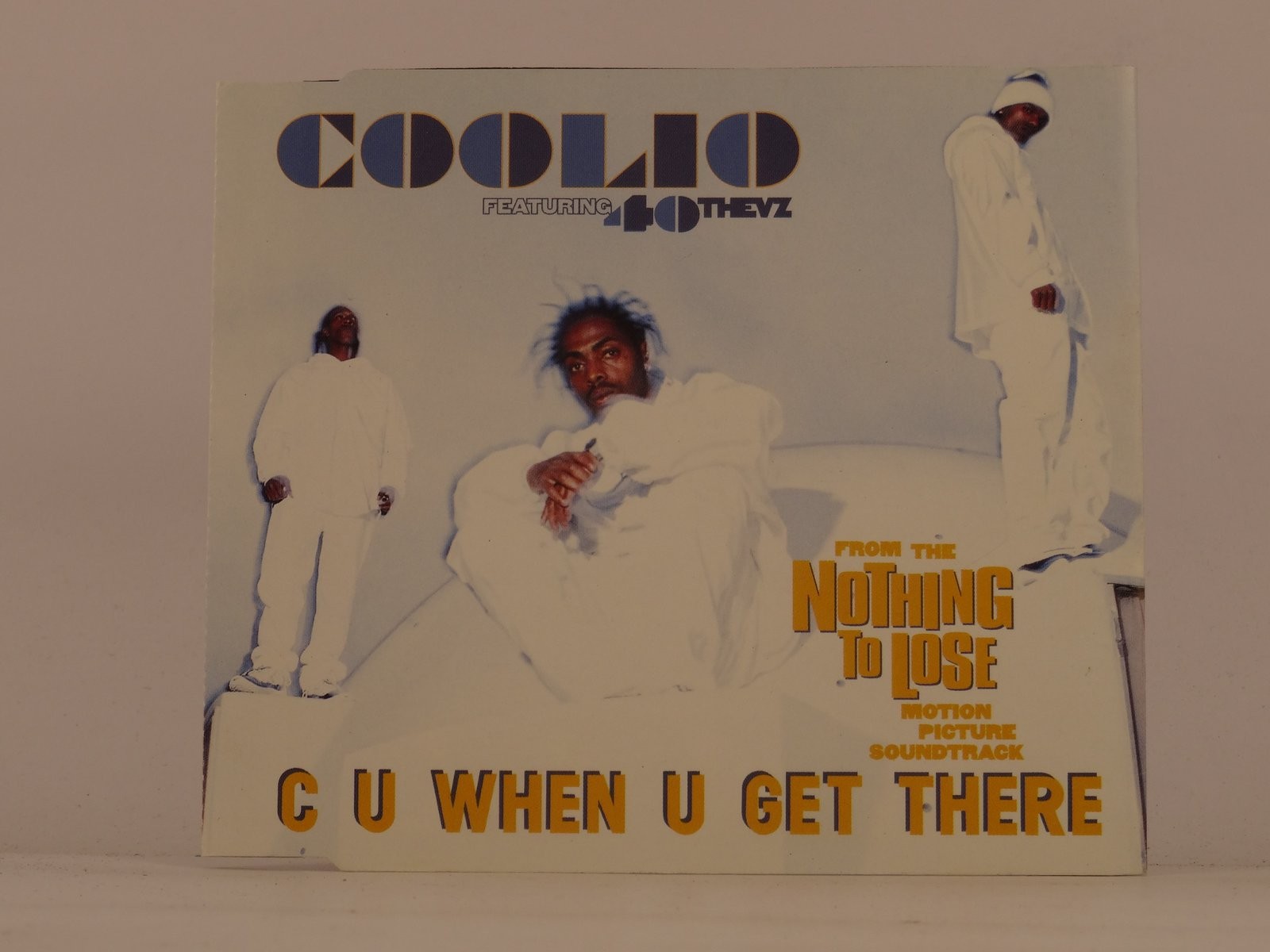COOLIO FT 40 THEVZ C U WHEN U GET THERE (B42) 4 Track CD Single including Pictur
