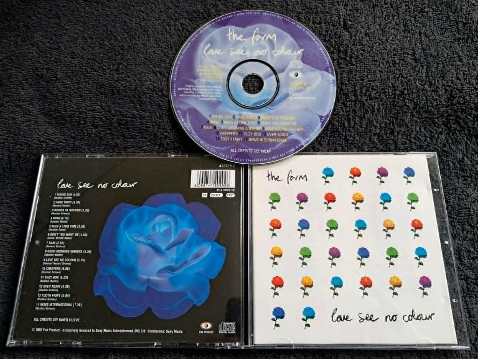 THE FARM Love See No Colour UK cd 1992 Britpop 14 tracks Human League