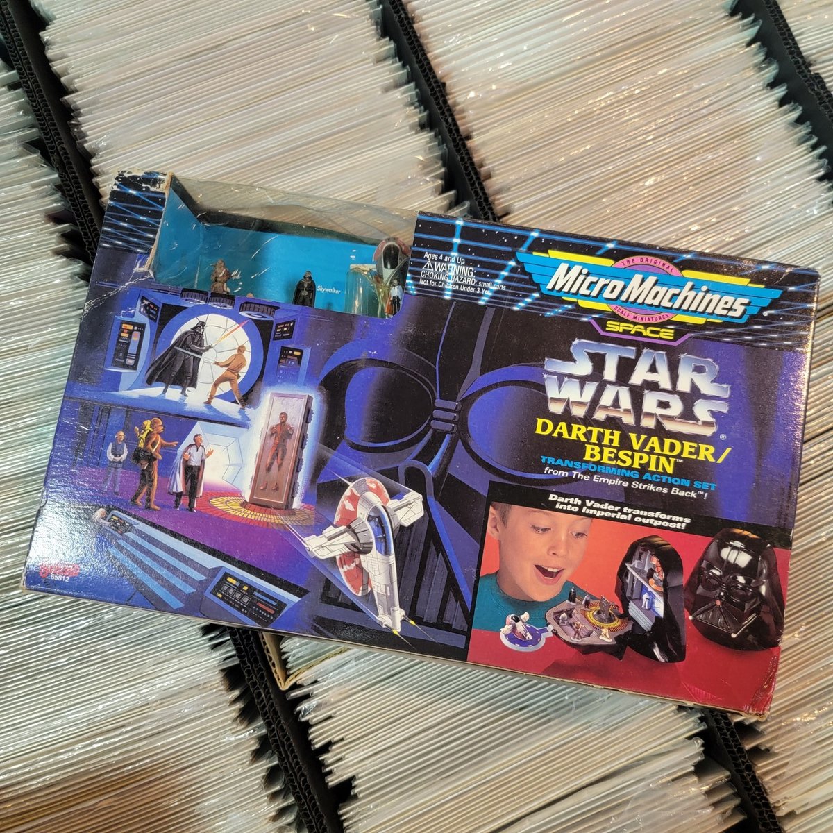 Star Wars Micro Machines Darth Vader Bespin Transforming Action Set Galoob 1994
