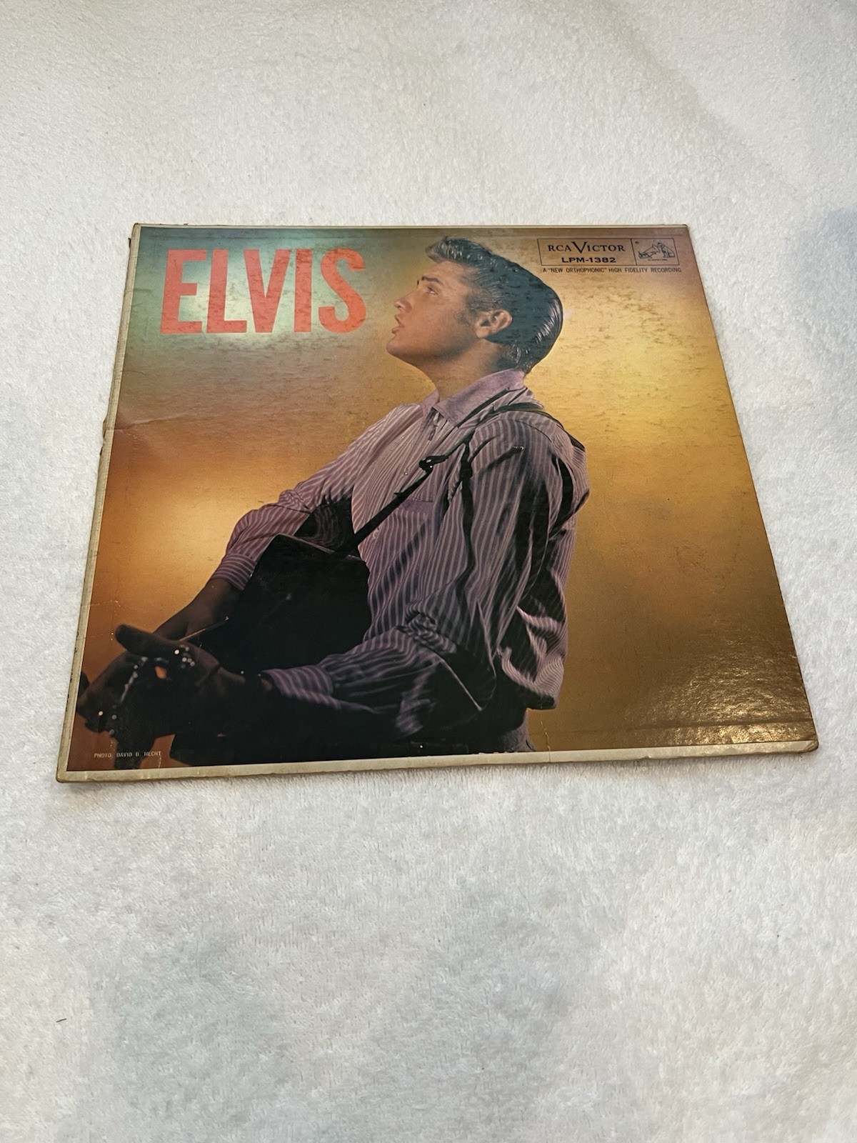 Elvis Presley 2nd Album Vinyl LP RCA Victor LPM-1382 Vintage 1956 Advertise Back