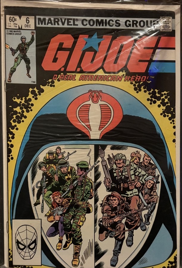 G.I. Joe: A Real American Hero #6 (1982) Marvel Comic