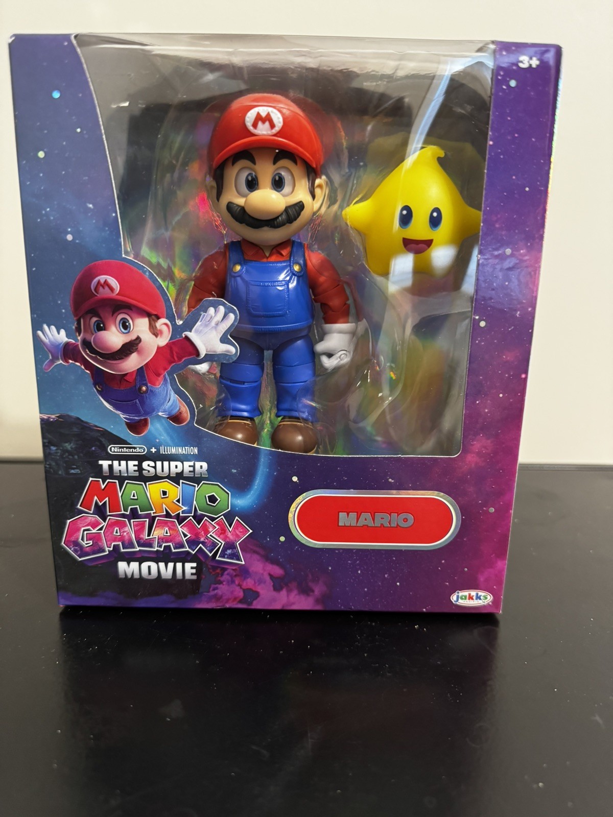 Mario - THE SUPER MARIO GALAXY MOVIE 5" Modellino Jakks Pacific.