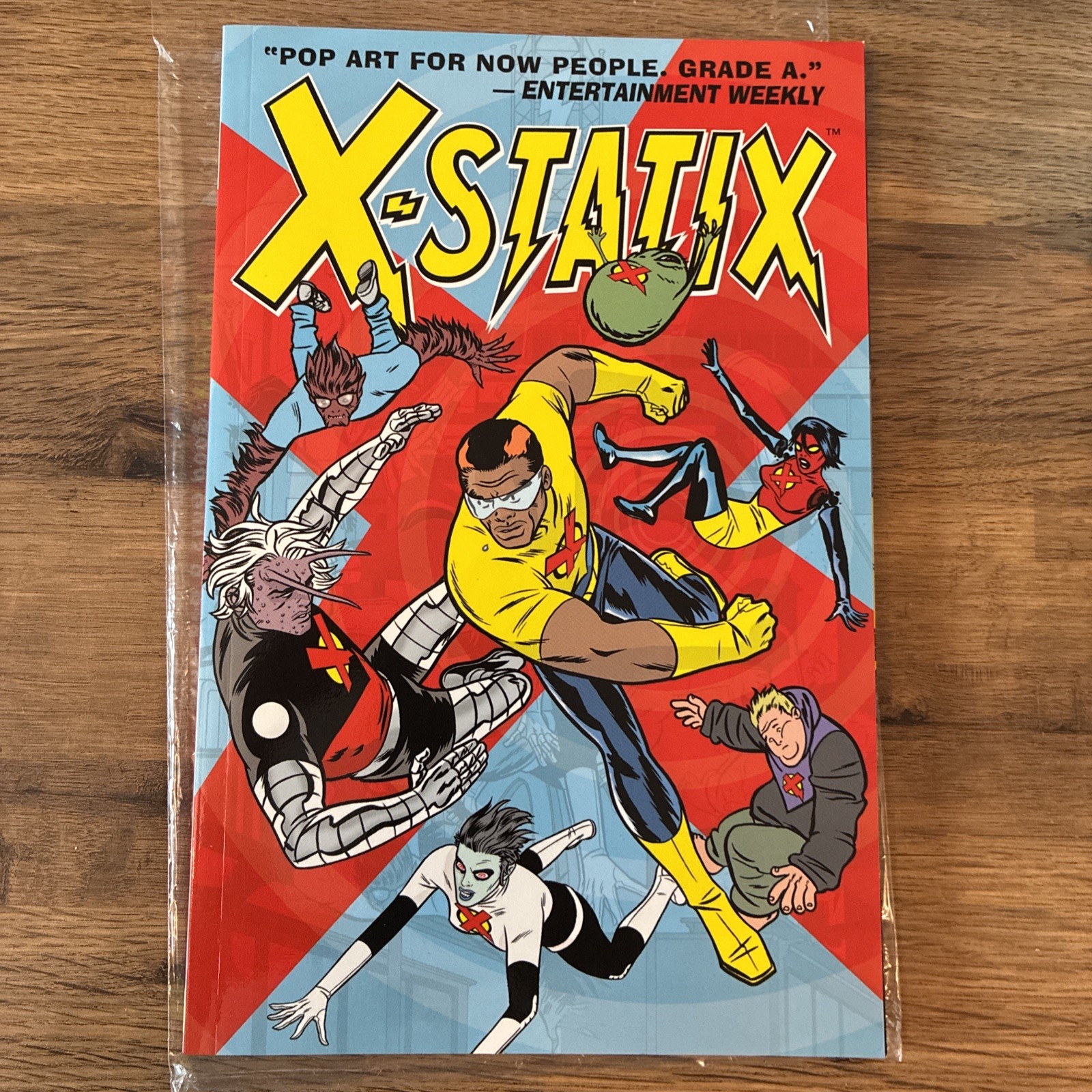 X-Statix Good Guys and Bad Guys Vol. 2 TPB Marvel Comics 2003 Sent In Mailer