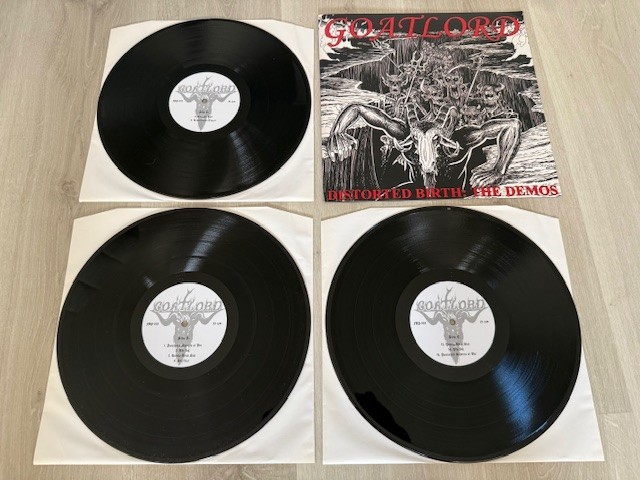 GOATLORD - DISTORTED BIRTH : THE DEMOS  LIM. NUM. 3LP 2003     ACHERON,NOCTURNUS
