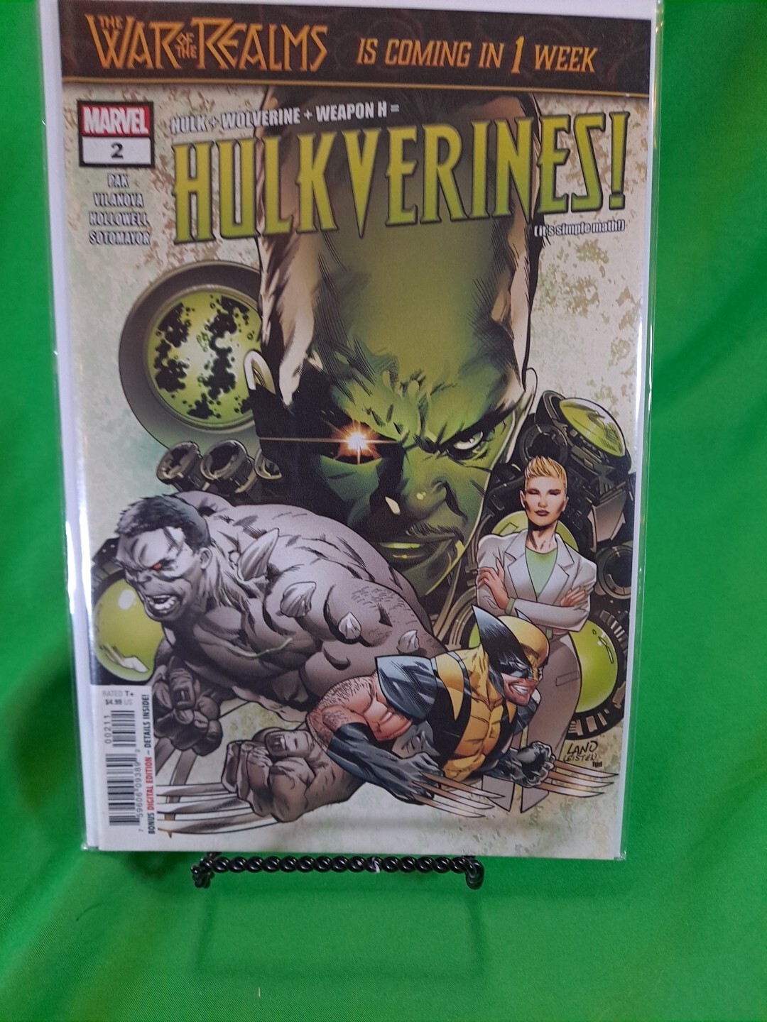 Hulkverines #2 Marvel Comics 2019 / imballato e bordato / Luke nuovo stato