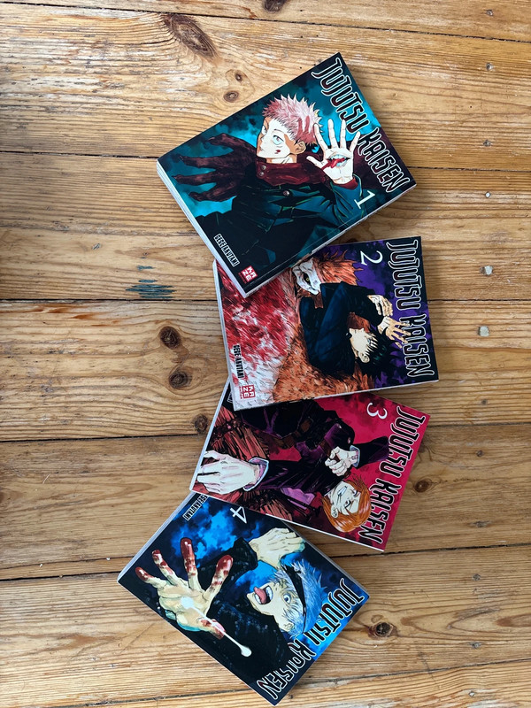 Jujutsu Kaisen Band 1-4