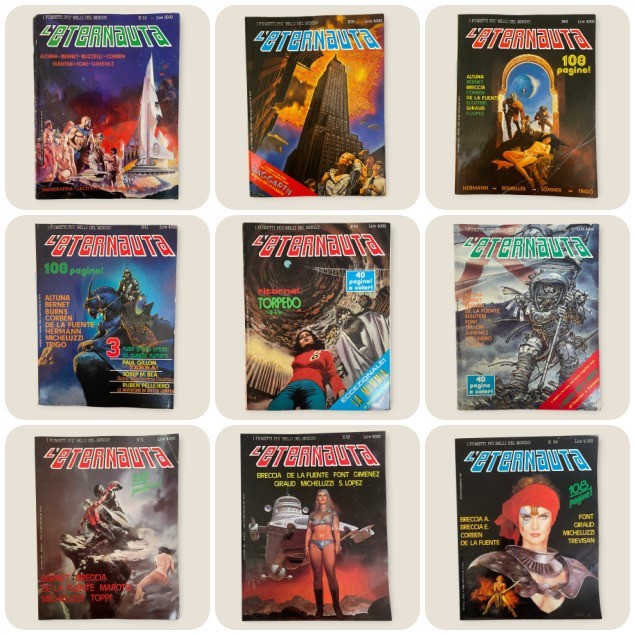 L’Eternauta – Lotto do 9 Riviste – Anni ’80