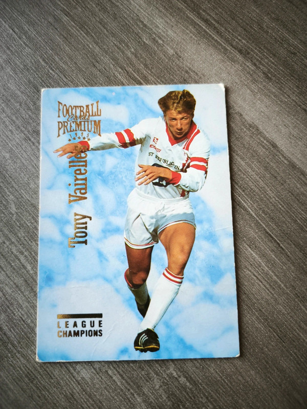 Tony Vairelles ASNL Carte Panini Collection Football image joueur OL Lens