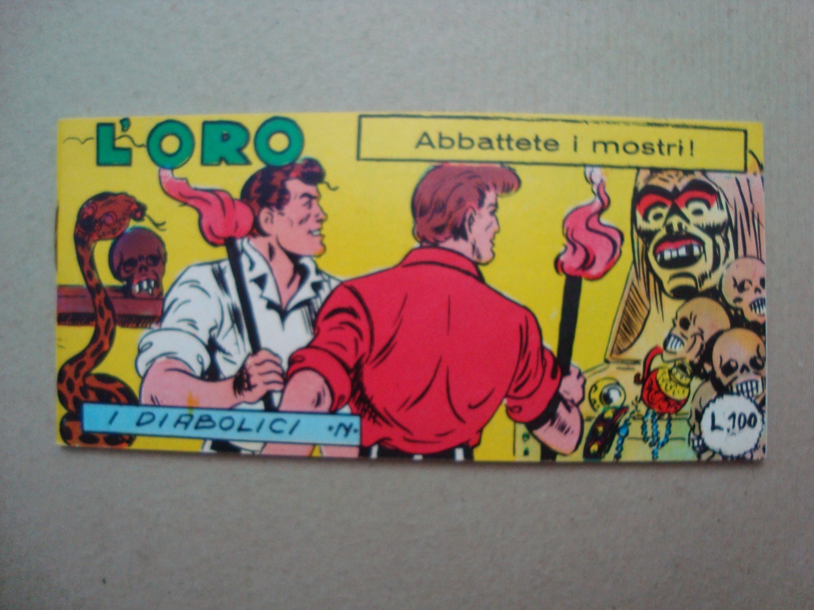 supplemento collana cosmo da lire 100 n° n ed.lampografica 196? 