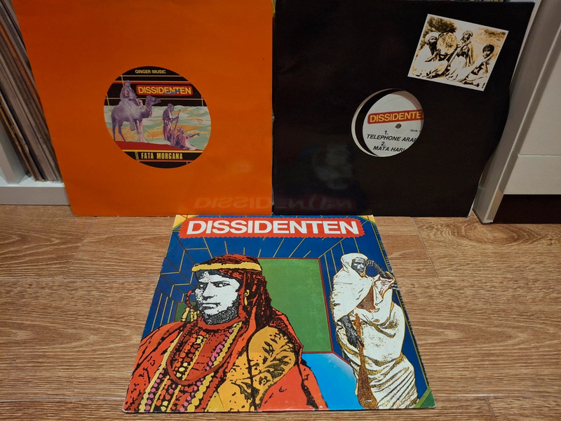 Lote de 3 vinilos de Dissidenten