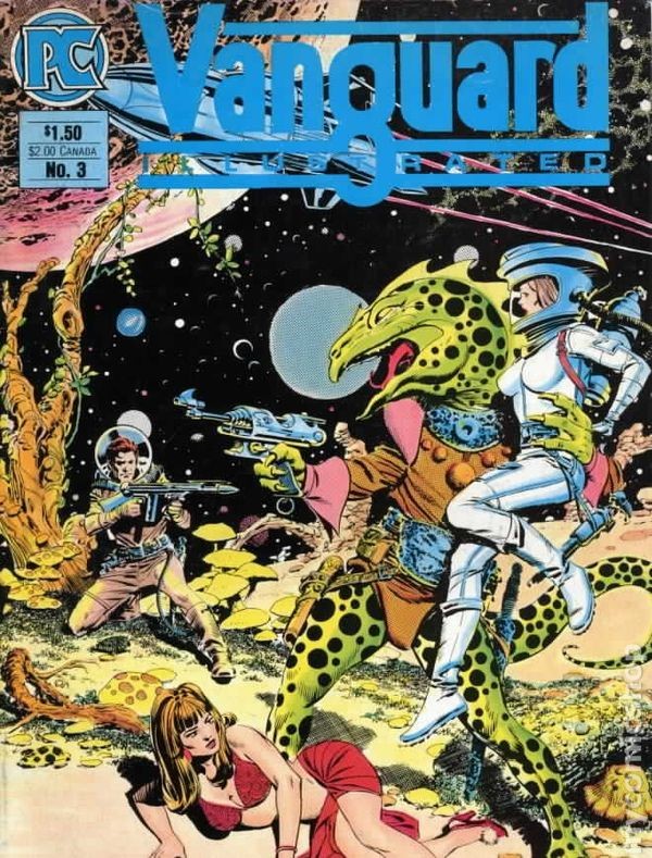 Vanguard Illustrated #3 VF 8.0 1984 Stock Image
