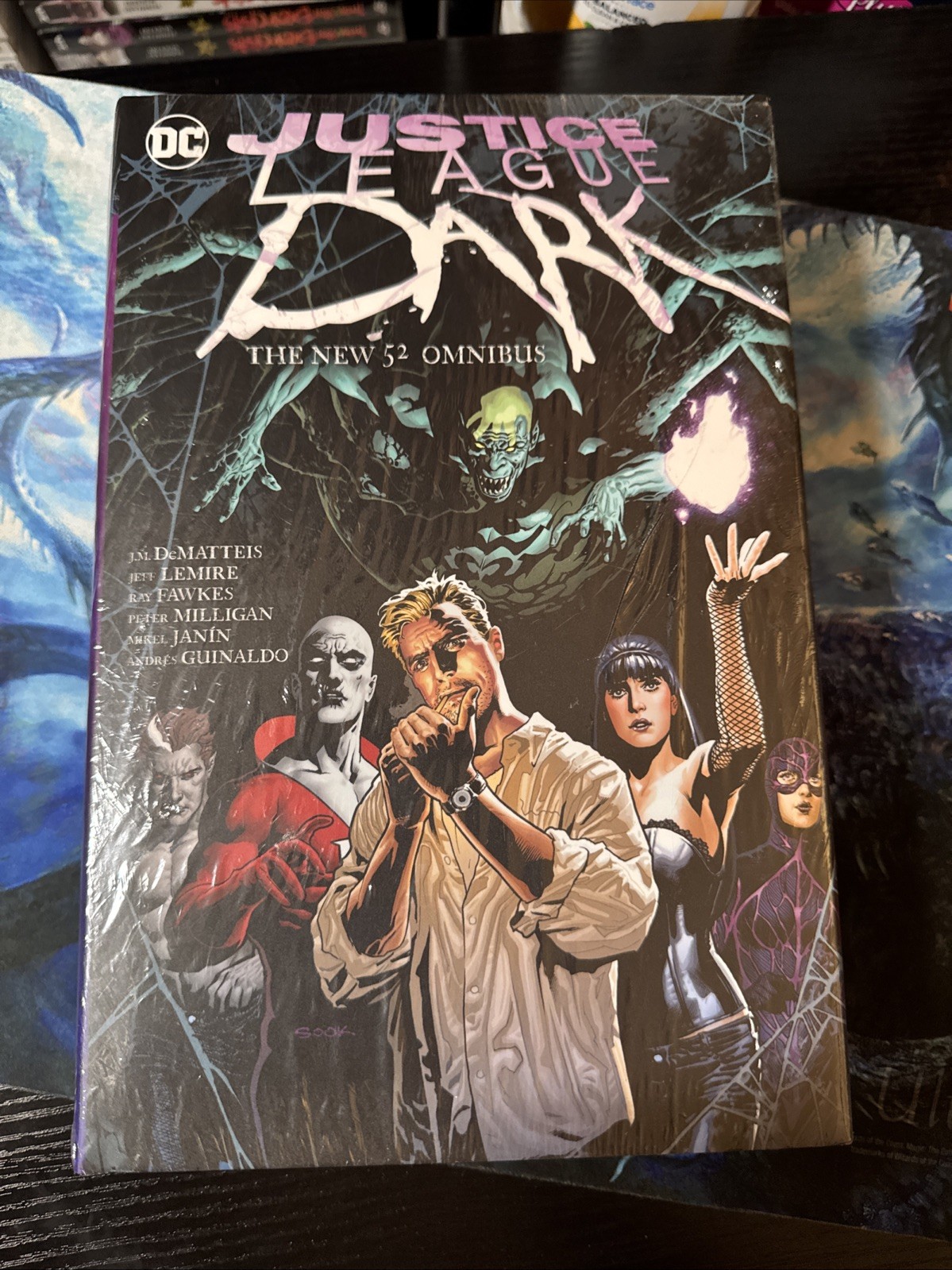 Justice League Dark The New 52 Omnibus HC copertina rigida DC Milligan Lemire sigillato