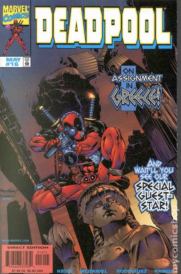 Deadpool #16 FN/VF 7.0 1998 Immagine Stock
