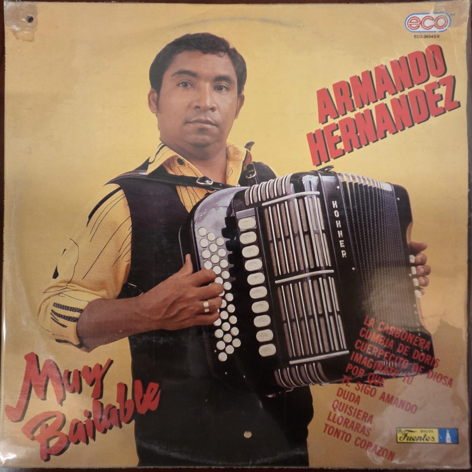 ARMANDO HERNANDEZ "CUMBIA DE DORIS" ACCORDEON DANCEFLOOR CUMBIA HIT AUDIO