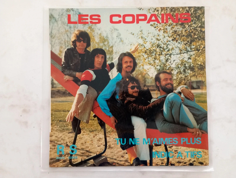 Les copains psych funk scat disque vinyle 45 tours