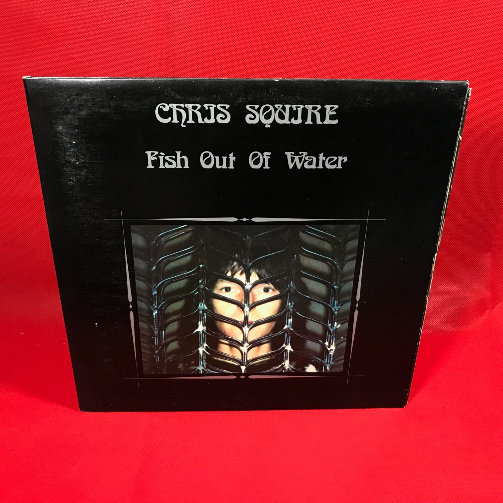 CHRIS SQUIRE Fish Out Of Water 1975 vinyl LP + INNER Mel Collins Patrick Moraz