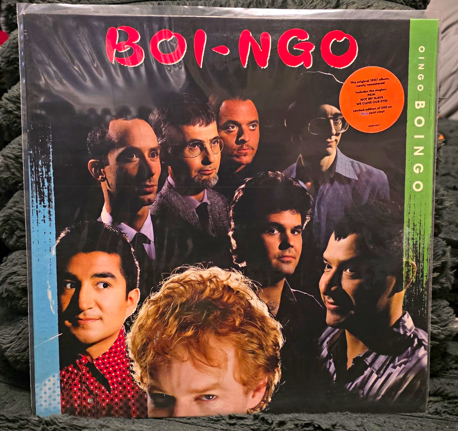 Oingo Boingo Boi-Ngo Remastered Ltd Blue Colored Vinyl 12" LP MCA RUBY43LP