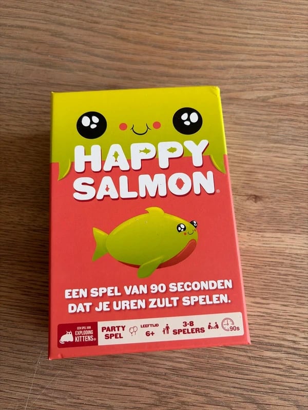 Spel kaartspel Happy Salmon Exploding kittens