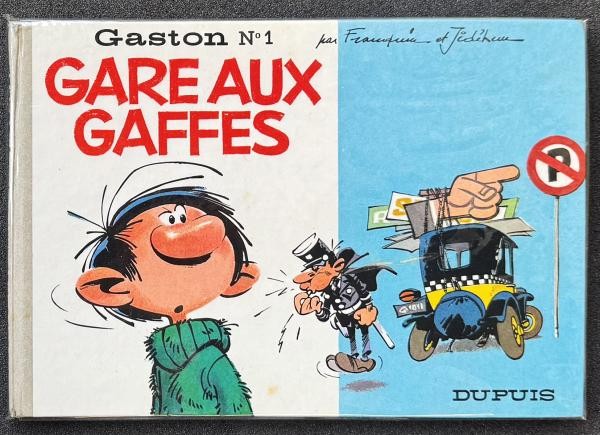 EO Gaston Lagaffe (Format à l'italienne) 1 Gare aux gaffes  (Franquin) (TBE+)
