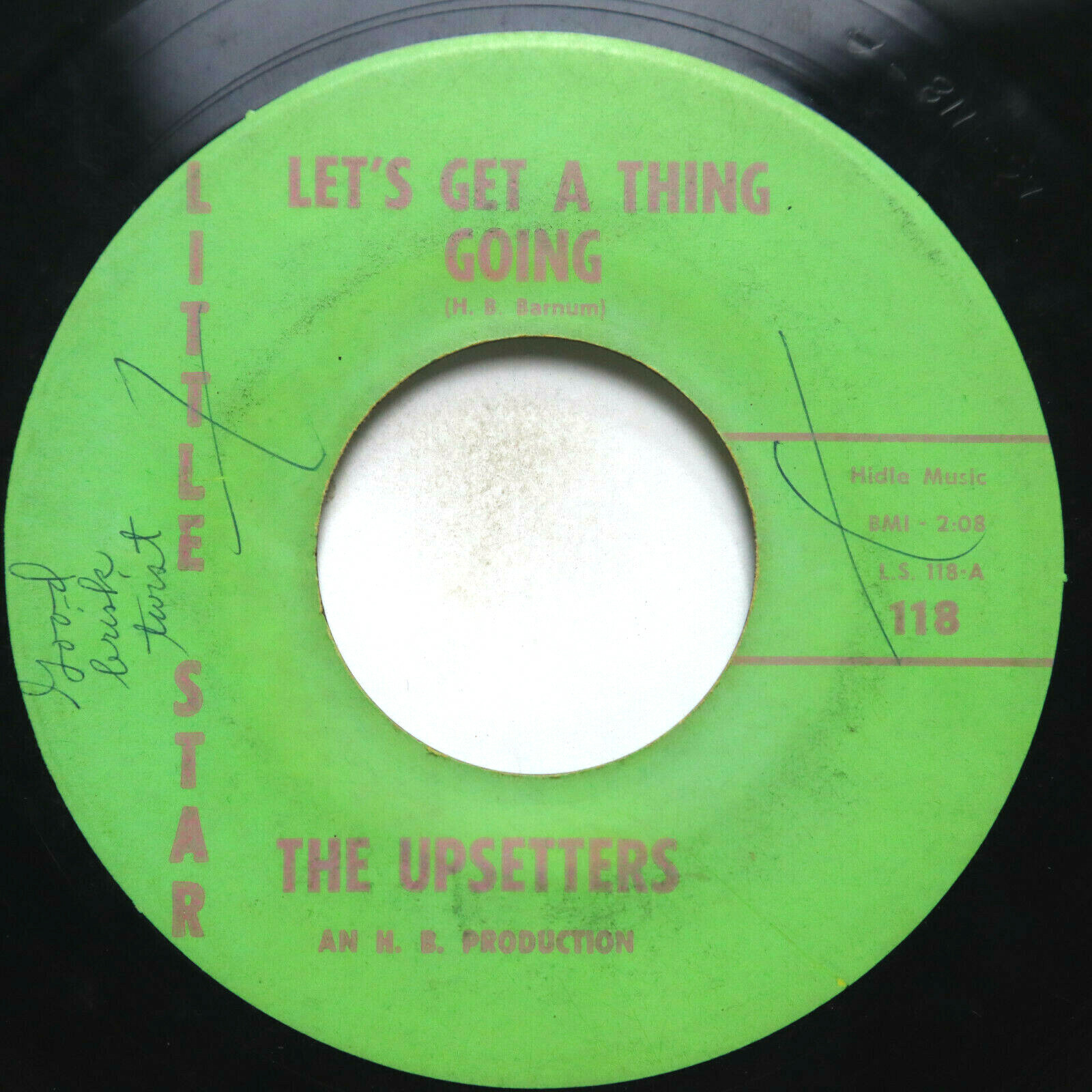 UPSETTERS - LET'S GET A THING GOING / TATER MACHINE - SOUL 45