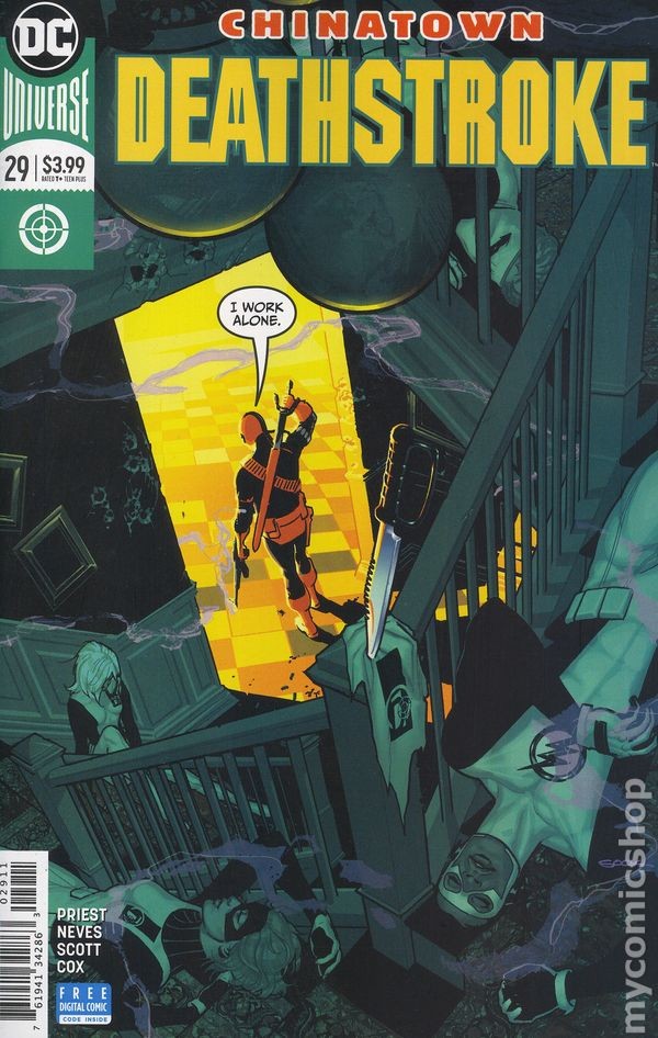 Deathstroke #29A Sook FN 2018 Immagine Stock