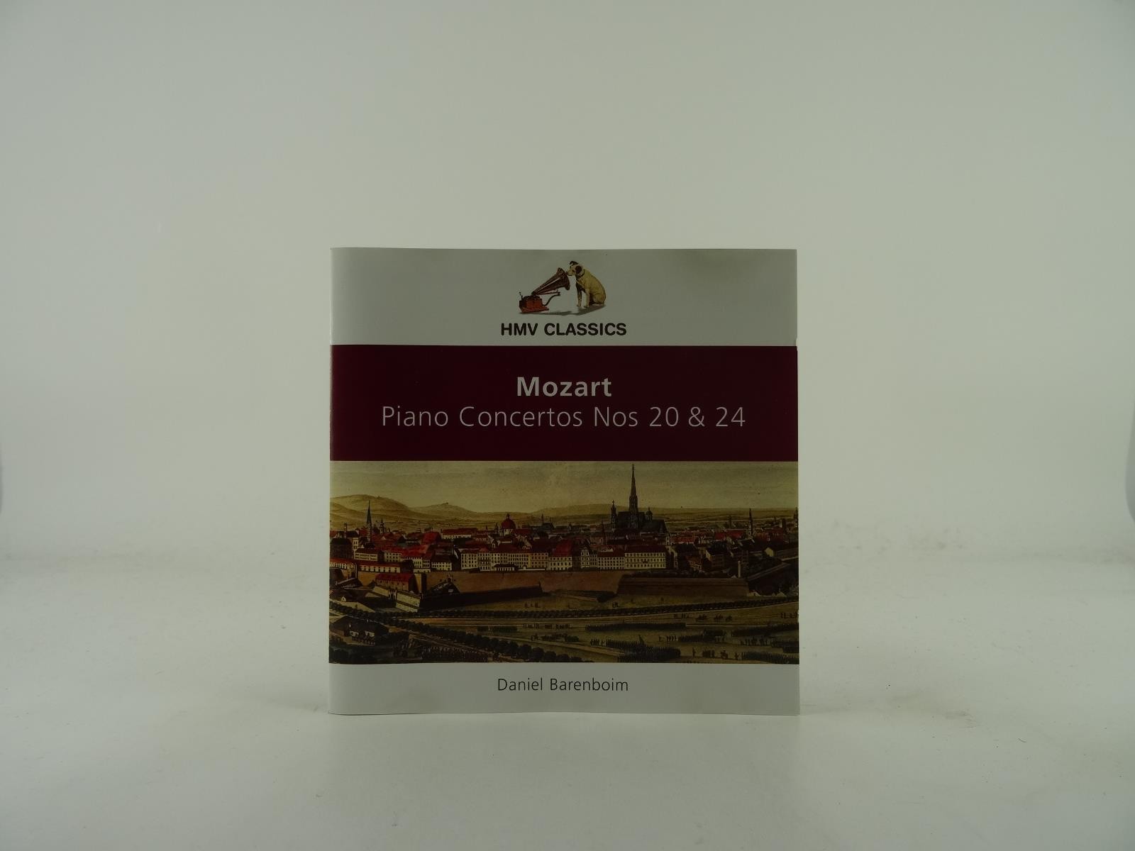 DANIEL BARENBOIM MOZART PIANO CONCERTOS NOS 20 AND 24 (22) 9 Track CD Album incl