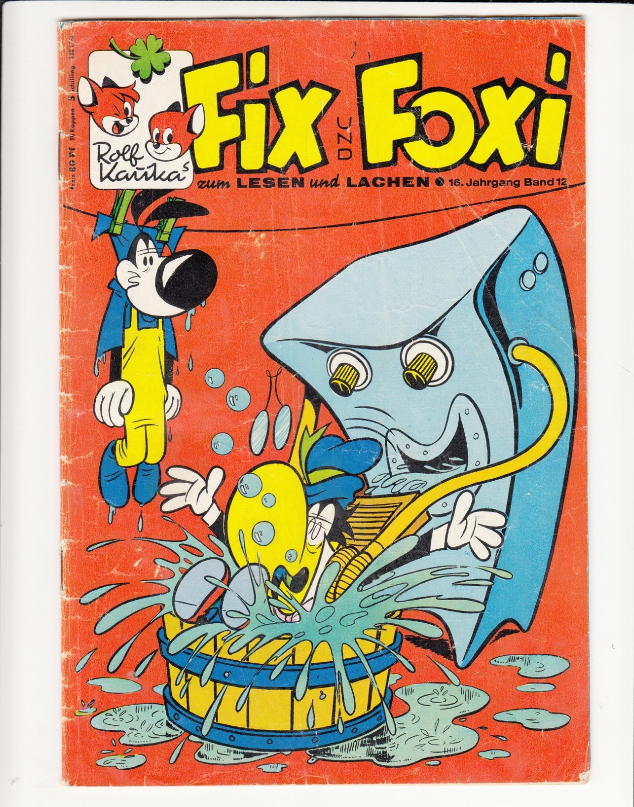 Fix e Foxi 16° anno / Rolf Kauka - 22° fascicoli in condizioni.2-3