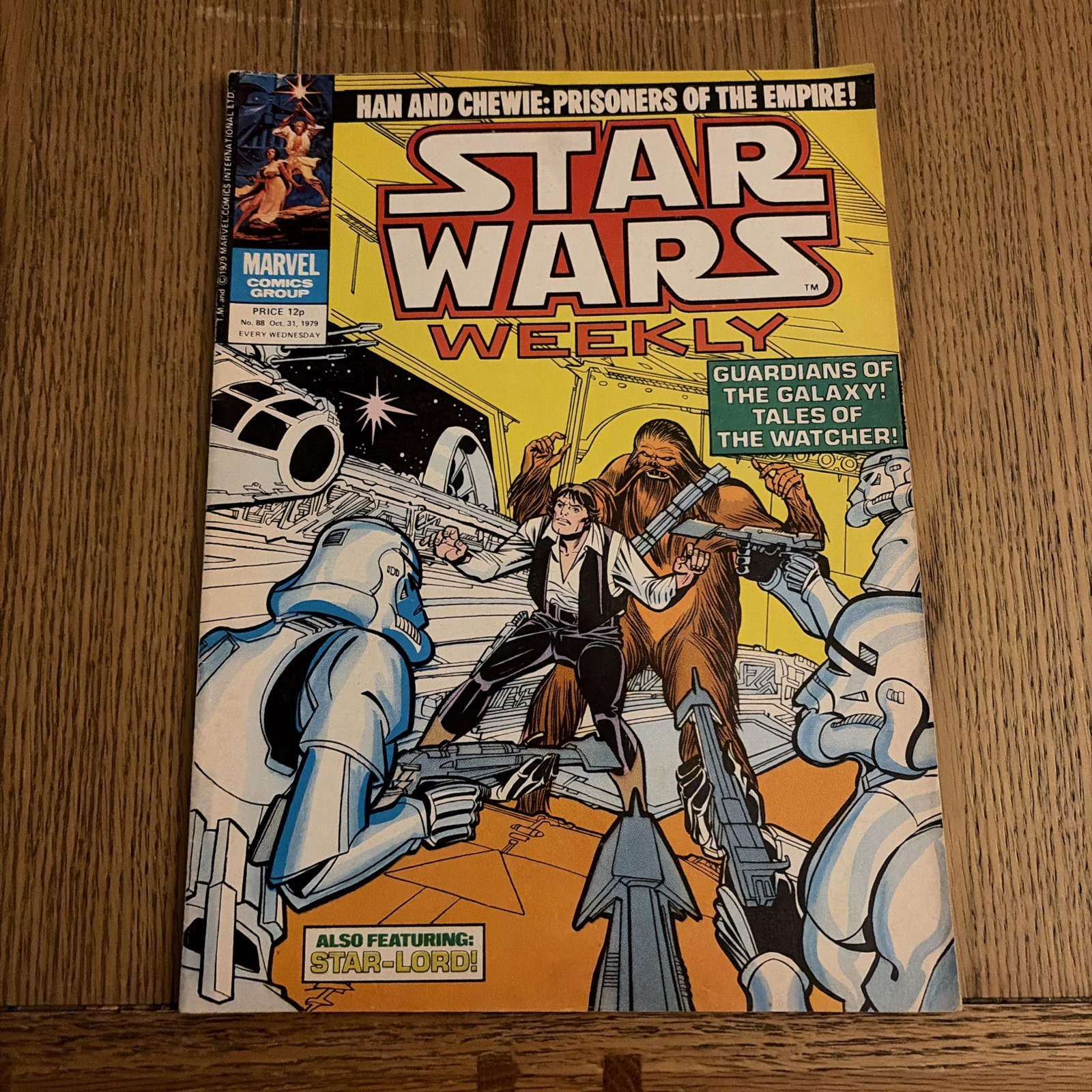 VINTAGE STAR WARS  WEEKLY COMIC NO. 88 1979 OCTOBER 31st
