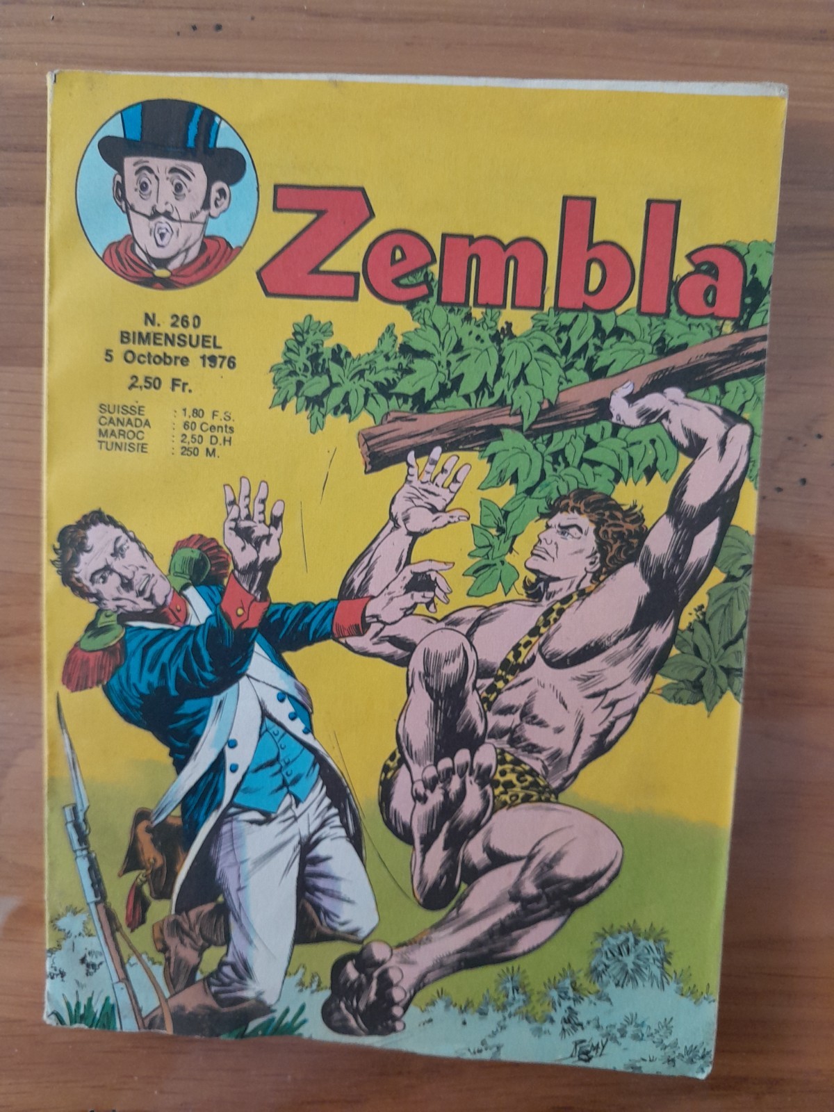 ZEMBLA    N°260   LUG    1976    BE