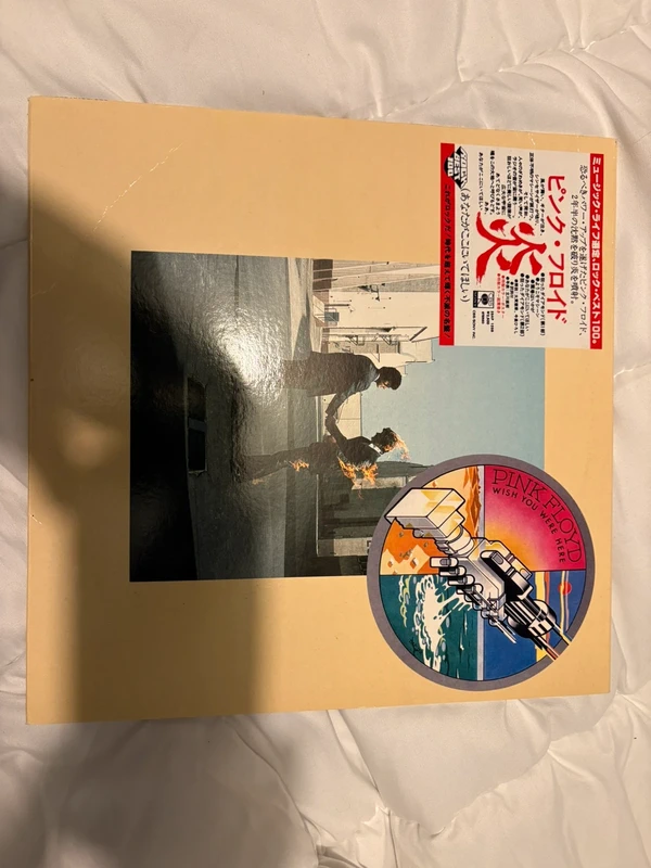 Vinyle des Pink Floyd wish you were here