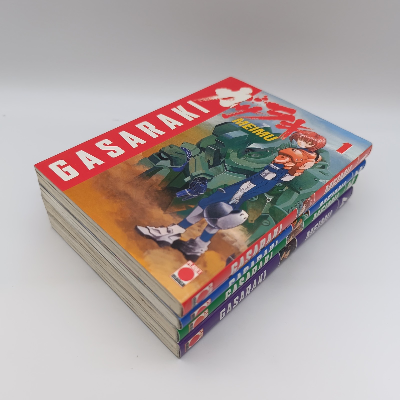 Gasaraki Band 1-4 completo (Meimu) #mangaking