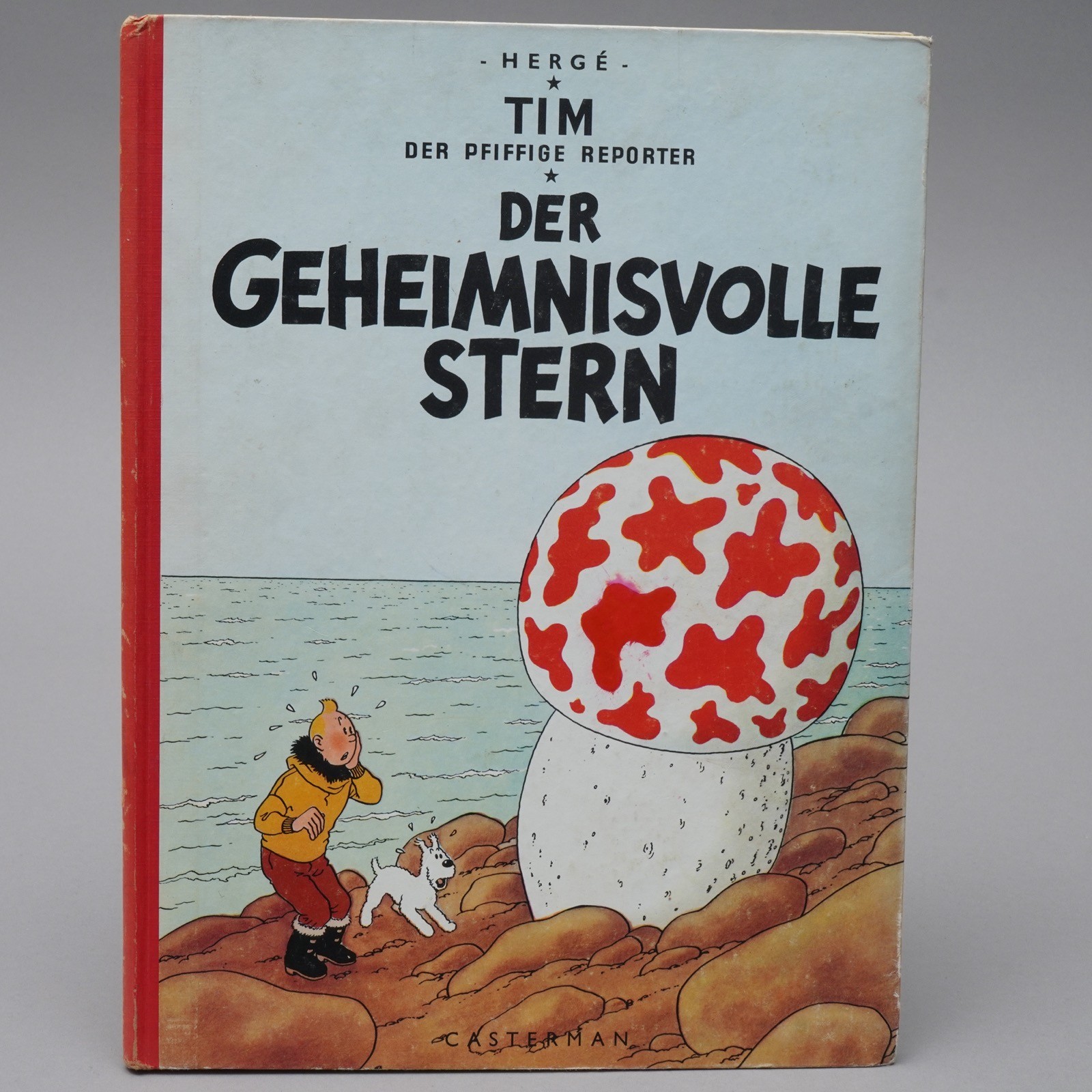 Tim il giornalista intelligente d. stella misteriosa Hergé Casterman 3. Ed. 1.RAI